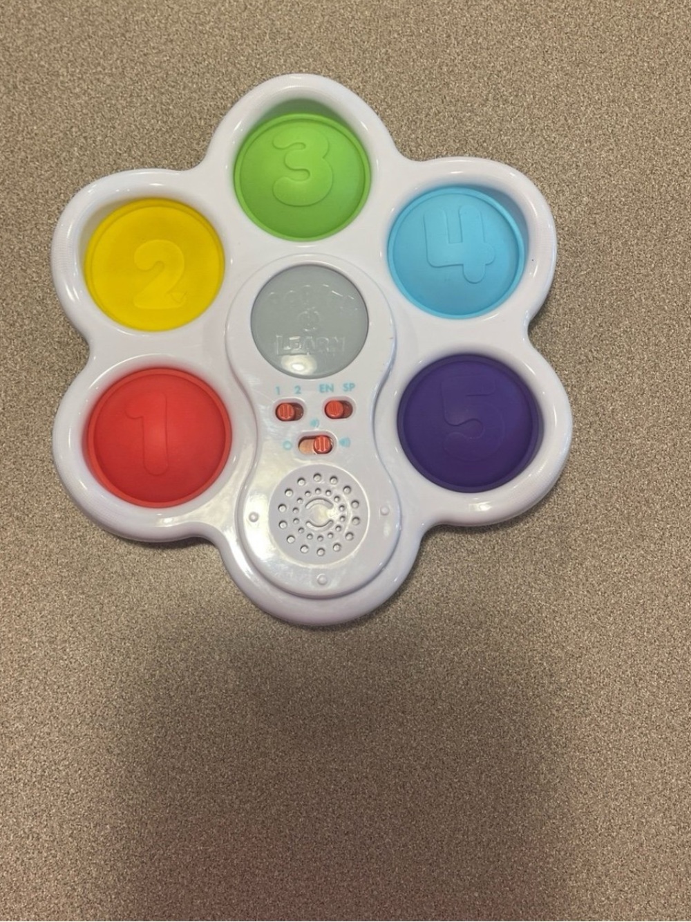 Chuckle & Roar Pop It & Learn - Lights, Sounds,Problem Solving Toy